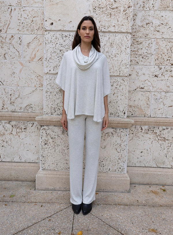 Oatmeal Baby Rib Boot Pant