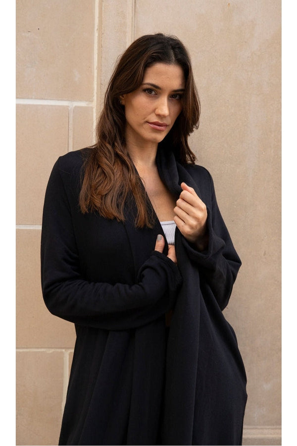 Lux Black Duster