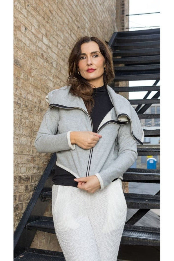 Sweatshirt Zipper Hoodie Top