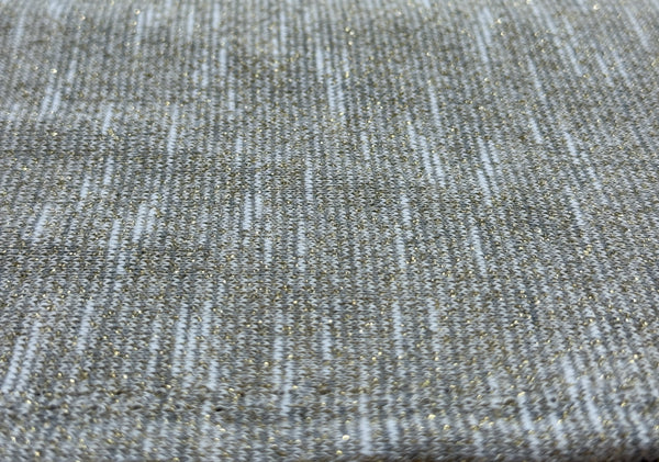 Gold Metallic Long Cardigan