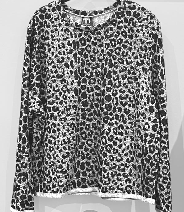 Animal Print Long Sleeve T-Shirt