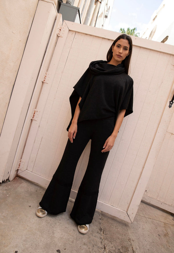 Black Ultra Lux Hoodie Ponch