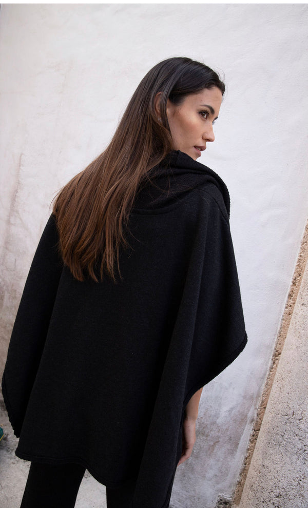 Black Ultra Lux Hoodie Ponch