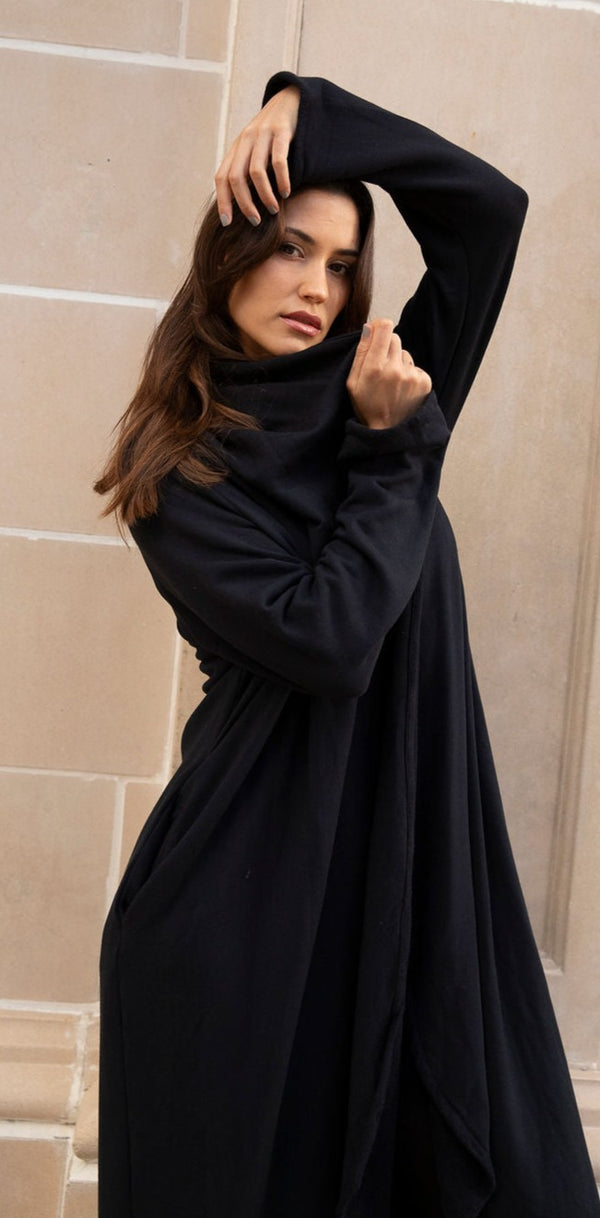 Lux Black Duster