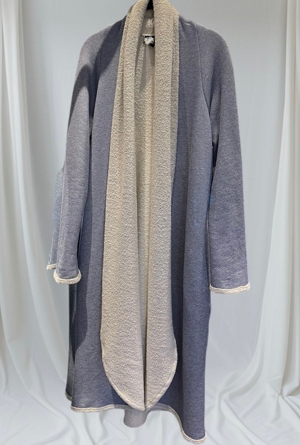 Baby Blue Mesh Duster